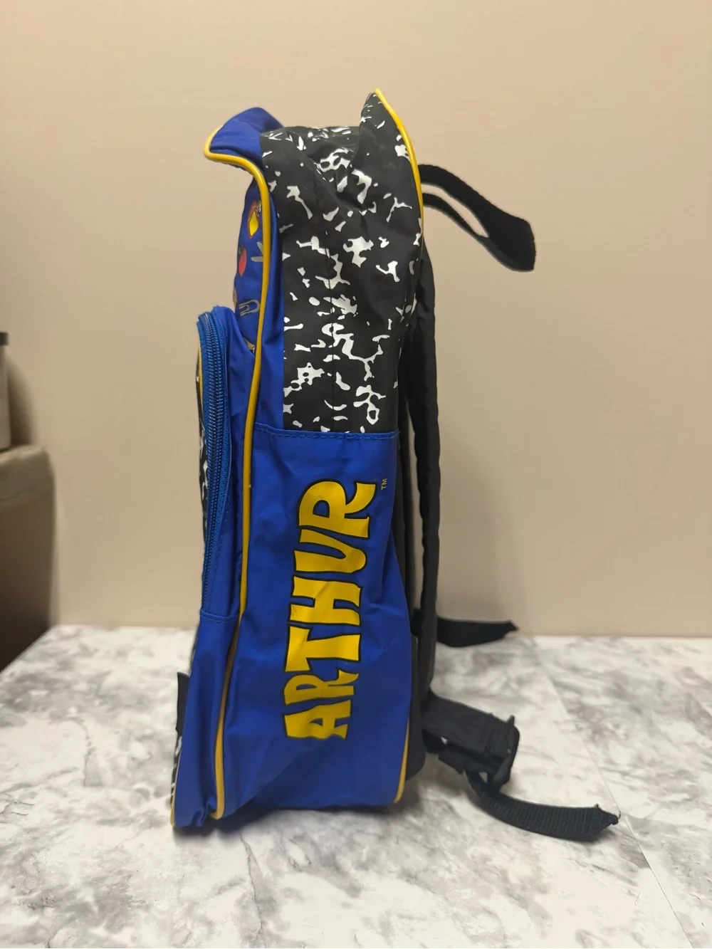 Arthur Kids' Blue & Yellow School Backpack